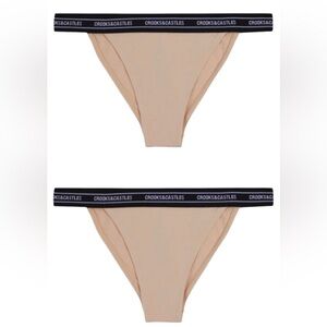 ⛓️2 x Crooks&Castles Panties